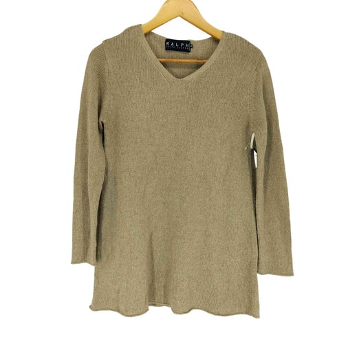 ラルフローレン RALPH LAUREN レーヨンアクリルVネックニット レディース JPN:M