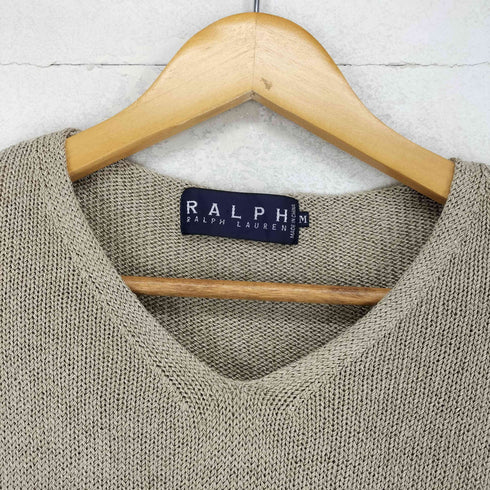 ラルフローレン RALPH LAUREN レーヨンアクリルVネックニット レディース JPN:M