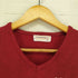 Creslan and Rayon 70s Vネックレーヨン混ニット レディース JPN:S