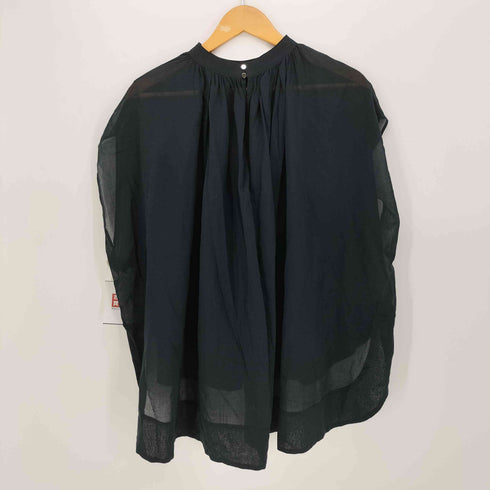 ガリャルダガランテ GALLARDAGALANTE BEARDSLEY 24SS コットンシフォンギャザー丸ブラウス レディース FREE