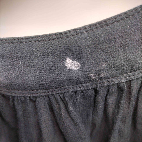 ガリャルダガランテ GALLARDAGALANTE BEARDSLEY 24SS コットンシフォンギャザー丸ブラウス レディース FREE