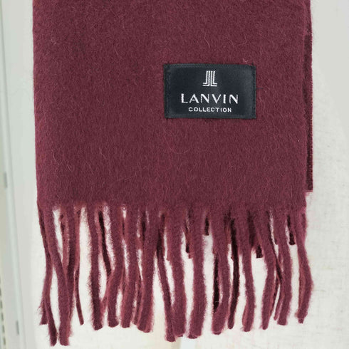 ランバンコレクション LANVIN COLLECTION 100%カシミヤ 大判ストール マフラー レディース