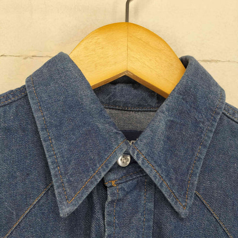 ラングラー Wrangler 80s REGULAR FIT ウエスタンデニムシャツ メンズ 15-33