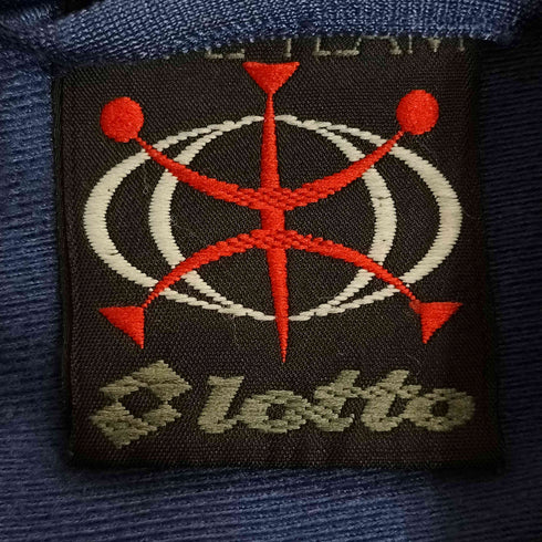 INT'L TEAM lotto ロゴ刺繍 サイドテープ ハイネック トラックジャケット メンズ import:M