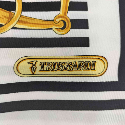 トラサルディ TRUSSARDI 総柄 スカーフ レディース