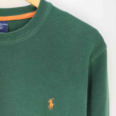 ポロラルフローレン POLO RALPH LAUREN SLEEPWEAR ポニー刺繍 サーマル ロングスリーブTシャツ メンズ import:M