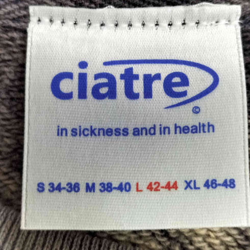 シアター ciatre ロゴ刺繍 タイダイ クルーネックスウェット メンズ JPN:L