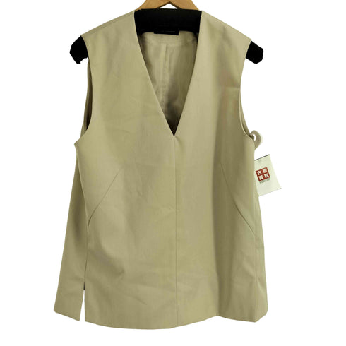 ユナイテッドアローズグリーンレーベルリラクシング UNITED ARROWS green label relaxing ベネ 深Vネック ベスト レディース