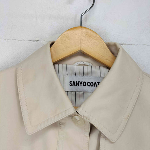 サンヨーコート SANYO COAT コットンハーフコート レディース