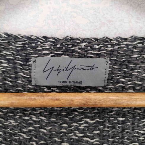 ヨウジヤマモトプールオム Yohji Yamamoto POUR HOMME 15SS コットンニット 多ボタン カーディガン メンズ JPN:3