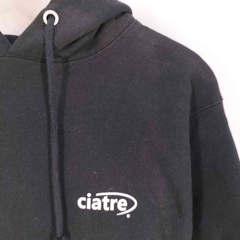 シアター ciatre ロゴ 両面プリント プルオーバーパーカー メンズ JPN:L