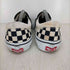 バンズ VANS スリッポン BLK/WHT CHECK メンズ JPN:26.5