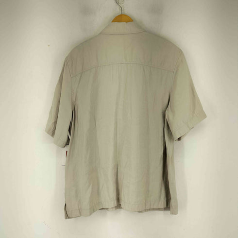 ザラ ZARA モダールブレンドシャツ メンズ import:L
