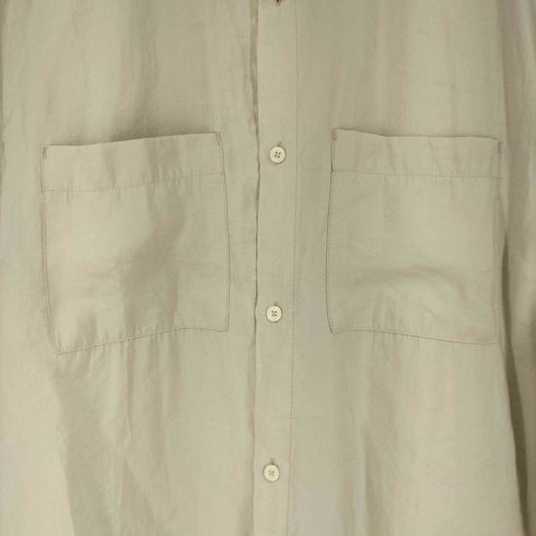 ザラ ZARA モダールブレンドシャツ メンズ import:L