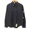 ユーエスネイビー U.S.NAVY 00S DSCP 海軍 Blue Long Sleeve Poly Wool Shirt ポリ ウール ミリタリー シャツ 07年製 メンズ 16-35 SL