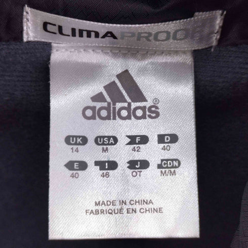 アディダス adidas ロゴプリント パイピング ナイロンジャケット メンズ OT