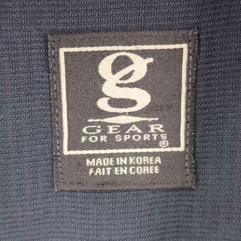 ギア GEAR ロゴ刺繍 S/S 開襟シャツ メンズ