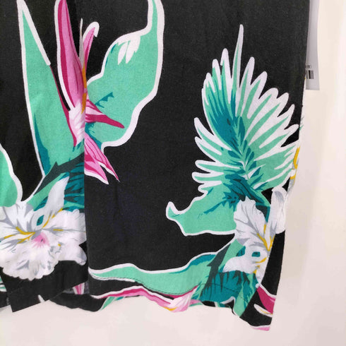 WOOF REPUBLIC フラワー プリント S/S アロハシャツ メンズ import:L