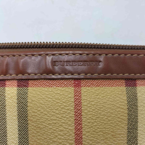バーバリーロンドン BURBERRY LONDON ノバチェック ホース プリント ポーチ レディース