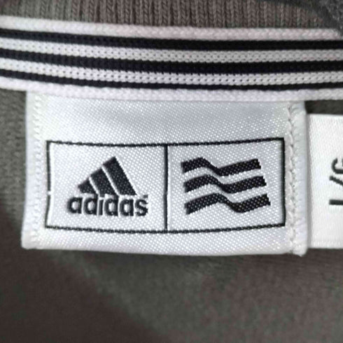 アディダス adidas ダブルジップ ナンバリング 切替 トラックジャケット メンズ JPN:L