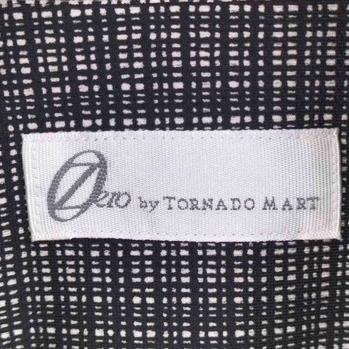 ゼロバイトルネードマート Zero by TORNADO MART スキッパー 総柄シャツ メンズ JPN:M