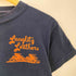 LANGLITZ LEATHERS バイカープリント クルーネック S/S Tシャツ メンズ import:XS