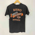 ハーレーダビッドソン HARLEY-DAVIDSON ©1998 両面プリント クルーネック ポケットTシャツ レディース