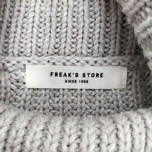 フリークスストア FREAKS STORE 23AW ローゲージハイネックニット レディース FREE