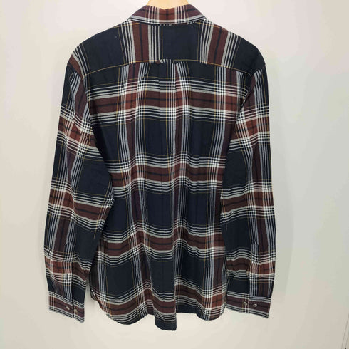 エルエルビーン L.L.Bean 復刻 筆記体ロゴ ボタンダウン チェックシャツ メンズ L