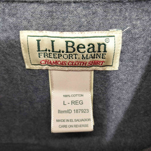 エルエルビーン L.L.Bean シャモアクロスシャツ メンズ L