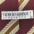 ジョルジオアルマーニ Giorgio Armani ボーダー シルクネクタイ メンズ
