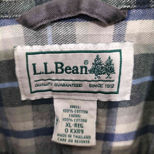 エルエルビーン L.L.Bean 裏地ネル ハリケーンシャツ メンズ XL