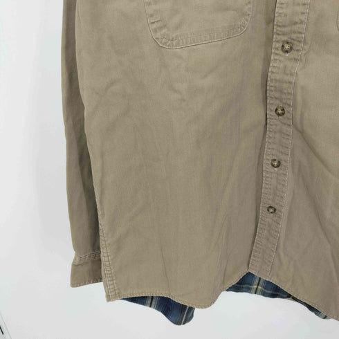 エルエルビーン L.L.Bean ダック地 シャツジャケット メンズ L