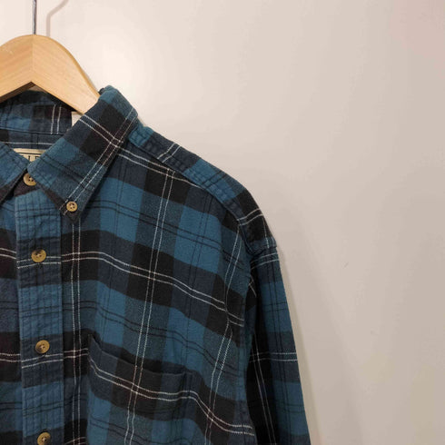 エルエルビーン L.L.Bean ボタンダウン チェックネルシャツ メンズ L