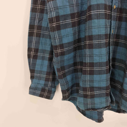 エルエルビーン L.L.Bean ボタンダウン チェックネルシャツ メンズ L