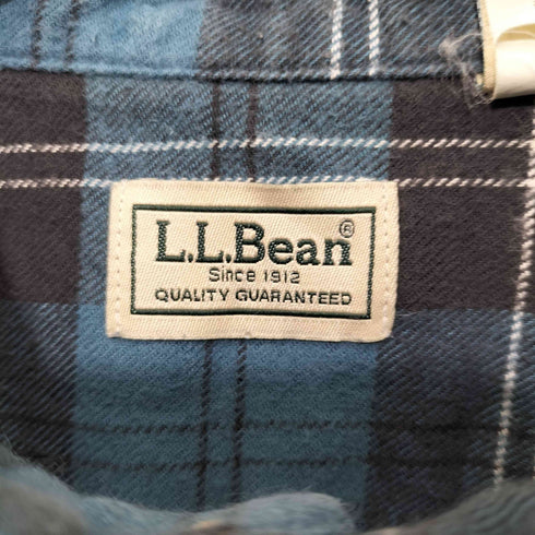 エルエルビーン L.L.Bean ボタンダウン チェックネルシャツ メンズ L