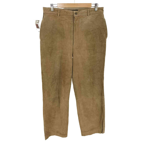 HIND ヌバックレザーワイドパンツ メンズ 36