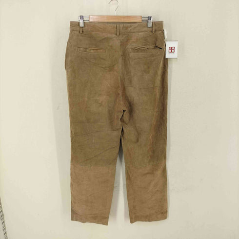 HIND ヌバックレザーワイドパンツ メンズ 36