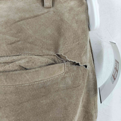 HIND ヌバックレザーワイドパンツ メンズ 36