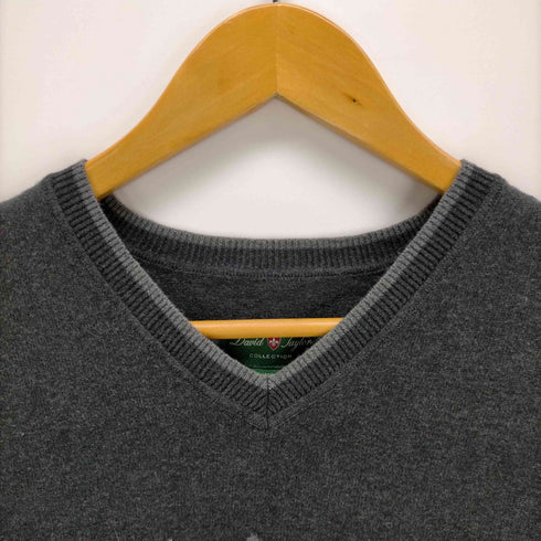 デヴィッドテイラー david taylor アーガイルニットベスト メンズ import:M