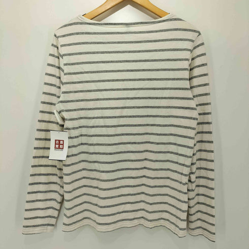 ベルバシーン Velva Sheen USA製 ボートネック ボーダー カットソー レディース import:S