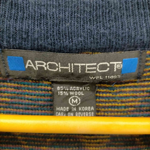 ARCHITECT アクリルアーガイニットベスト メンズ import:M