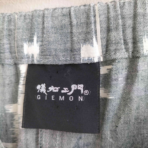 儀右衛門 GIEMON 久留米絣 総柄 ティアードスカート レディース