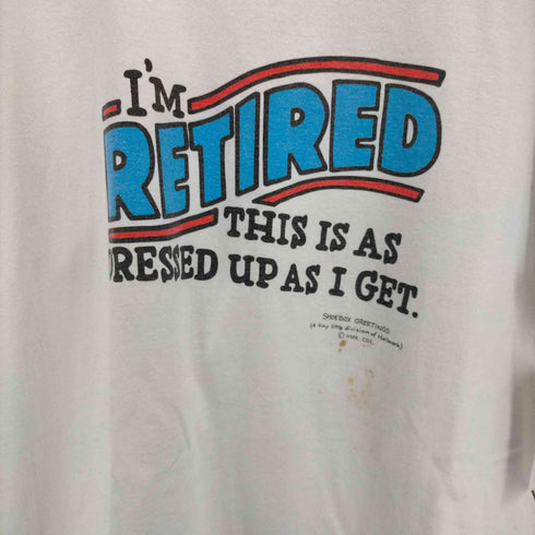 プリントクルーネックTシャツ メンズ
