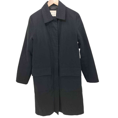 ヘルムートラング HELMUT LANG 1998年製 本人期 ステンカラー 中綿 ロングコート レディース 40