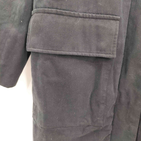 ヘルムートラング HELMUT LANG 1998年製 本人期 ステンカラー 中綿 ロングコート レディース 40