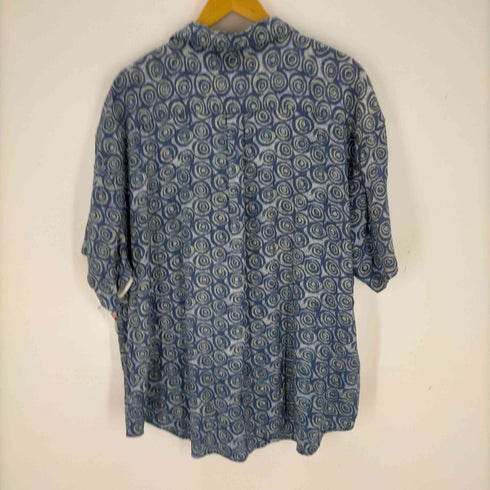 エクスプレッションズ EXPRESSIONS 総柄オープンカラーシャツ メンズ 2XL