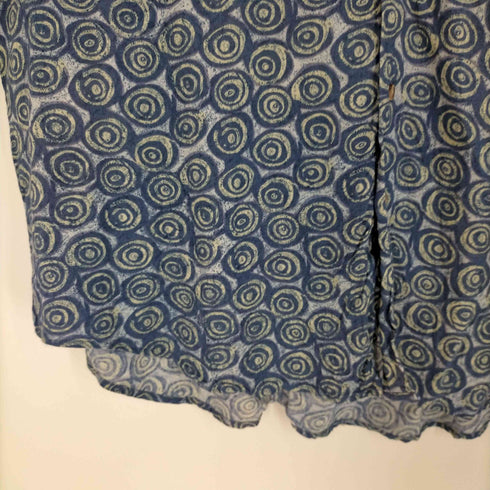 エクスプレッションズ EXPRESSIONS 総柄オープンカラーシャツ メンズ 2XL