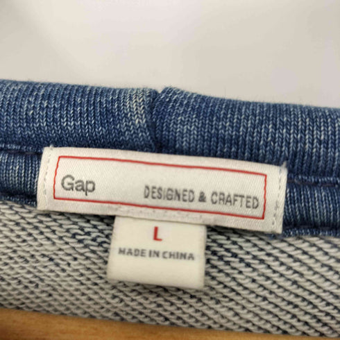 ギャップ Gap フロントロゴ刺繍 ジップアップパーカー レディース JPN:L