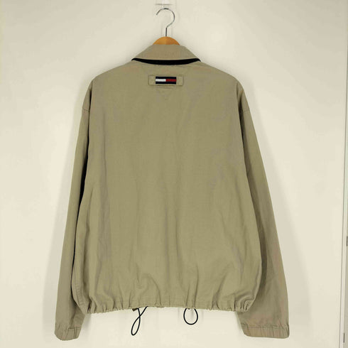 トミーヒルフィガー TOMMY HILFIGER ロゴ刺繍 ドローコード付き スイングトップ メンズ import:L